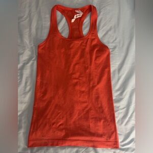 Orange Lululemon tank top!